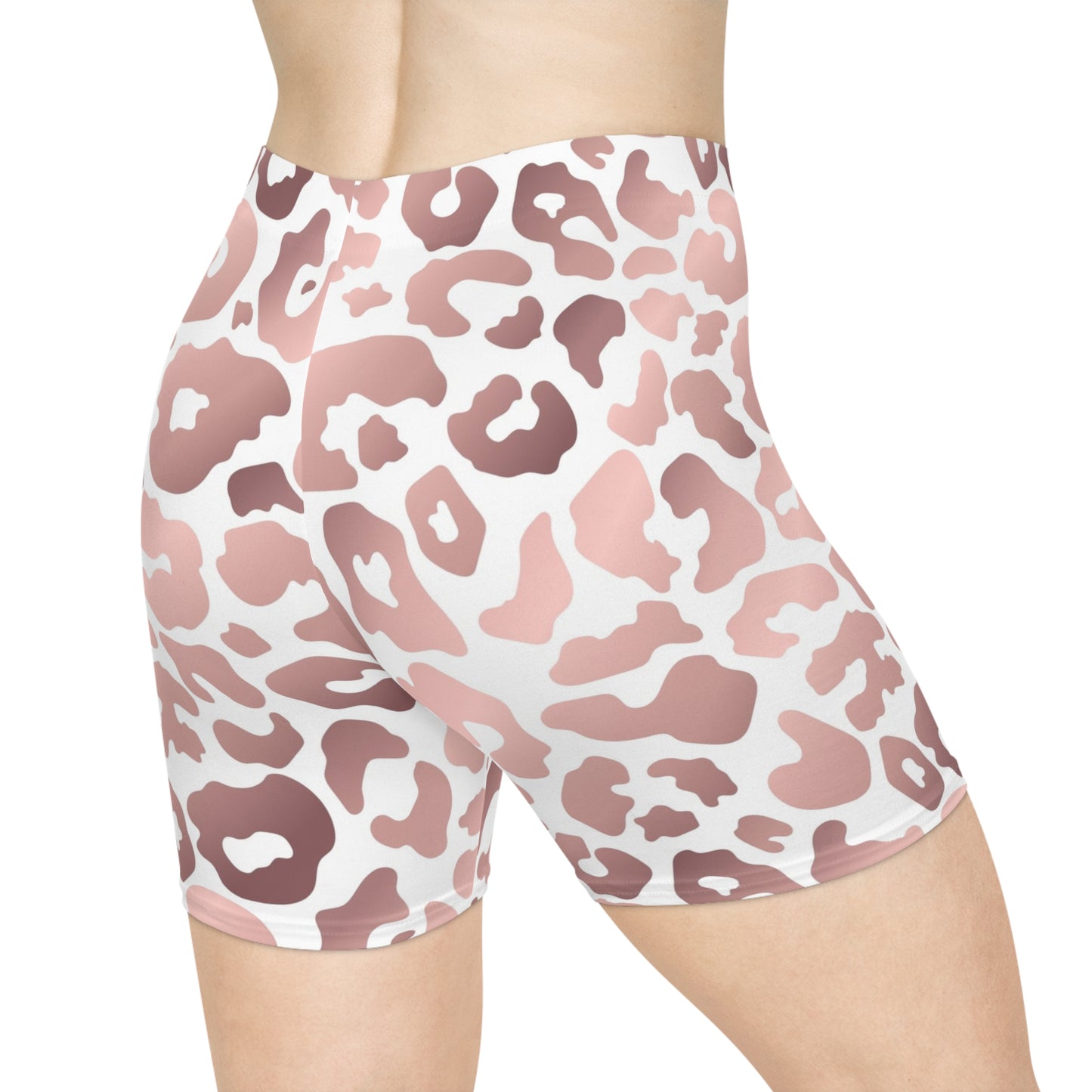 Women's cheetah Biker Shorts