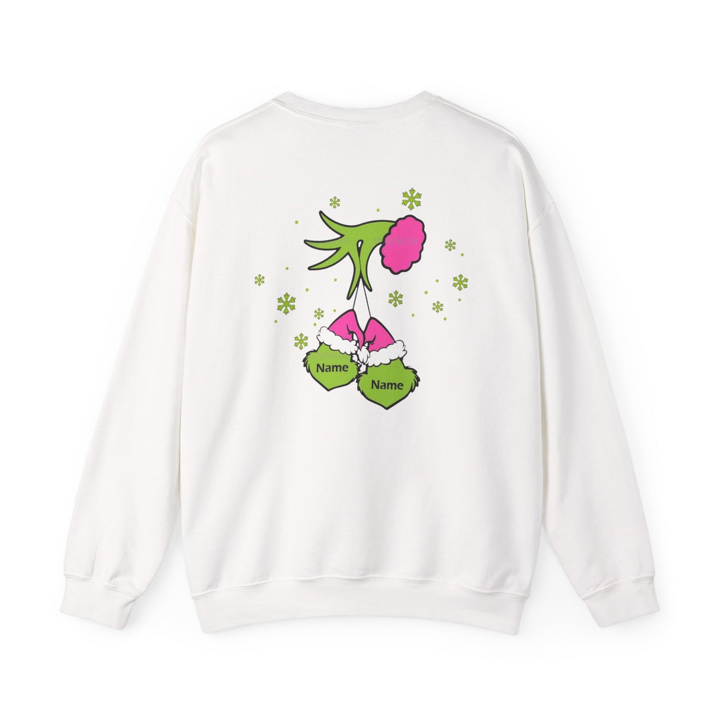 Grinch mama ornament crew neck sweater