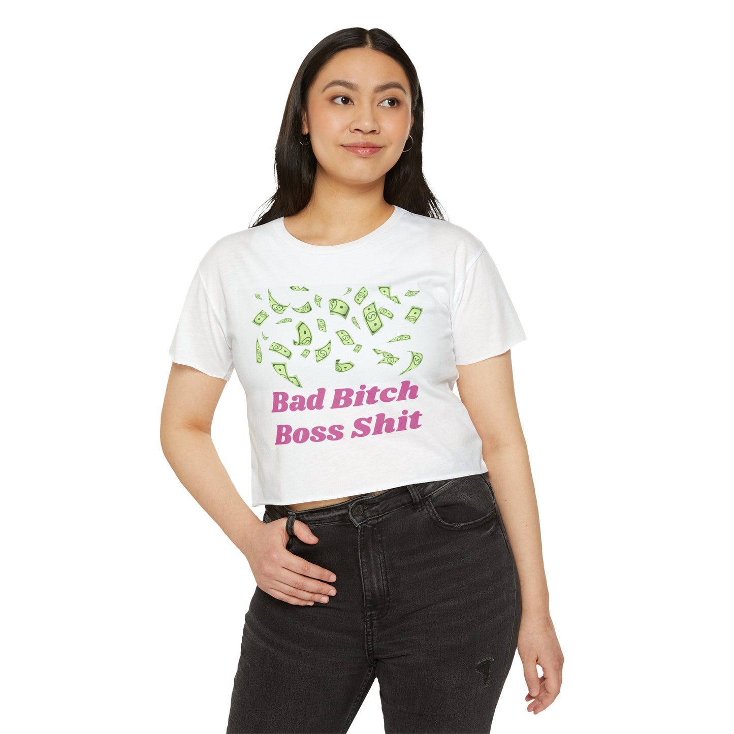 Women's Bad Bitch Crop Top