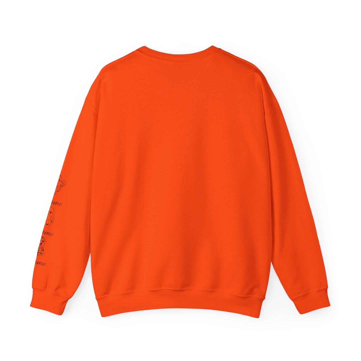 This mama loves her boos crew neck sweat shirt