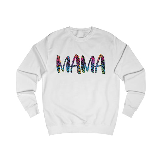Rainbow cheetah mama Sweatshirt