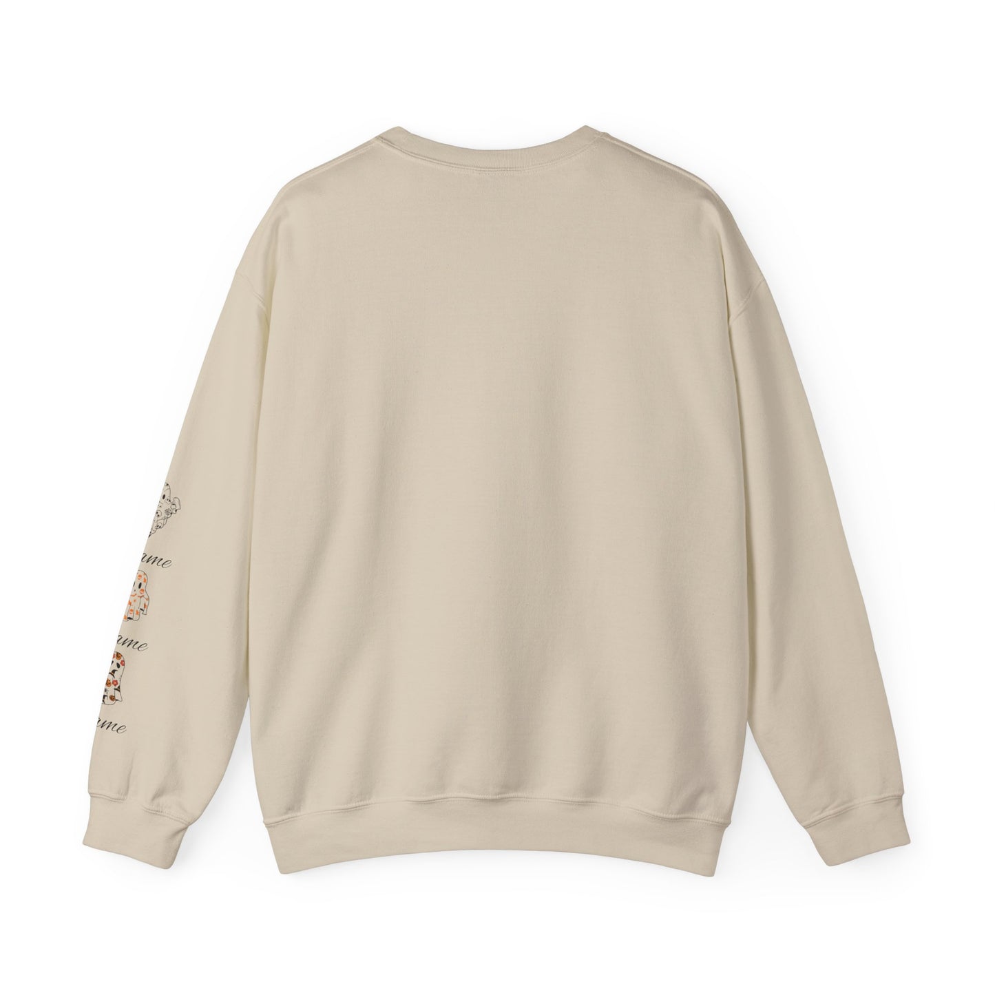 This mama loves her boos crew neck sweat shirt