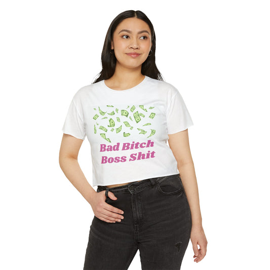 Women's Bad Bitch Crop Top